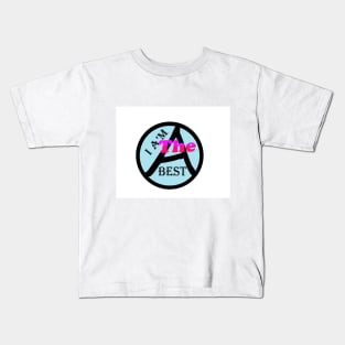 01-A(I a'm The Best) Kids T-Shirt